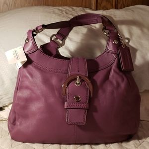 Coach Soho LTH Hobo in SV Berry